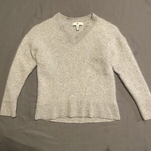 Banana Republic Women's Grey Cashmere V Neck Size XS